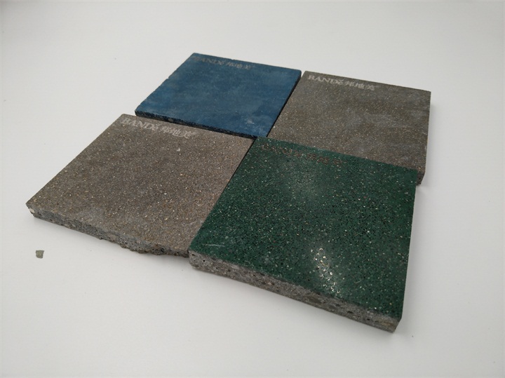 邦（bāng）地美硬化地（dì）坪樣板激光打標