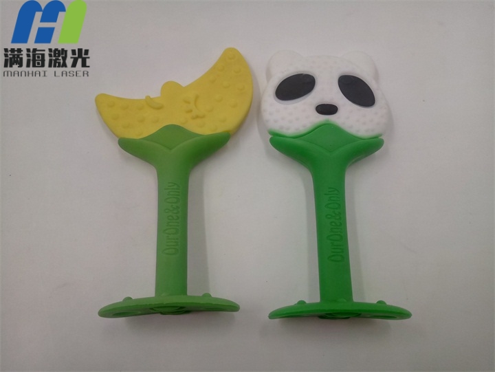 矽膠類兒童磨（mó）牙（yá）棒激（jī）光刻字