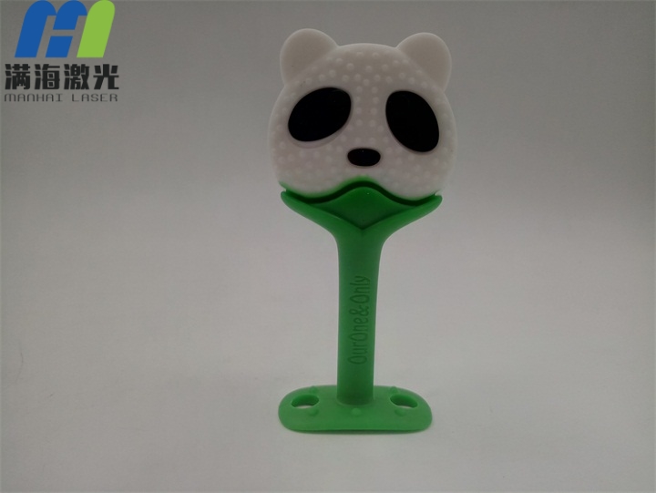 矽膠類兒童磨牙棒激光刻字