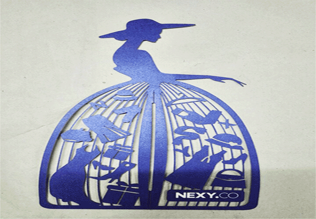 賀卡激（jī）光雕刻