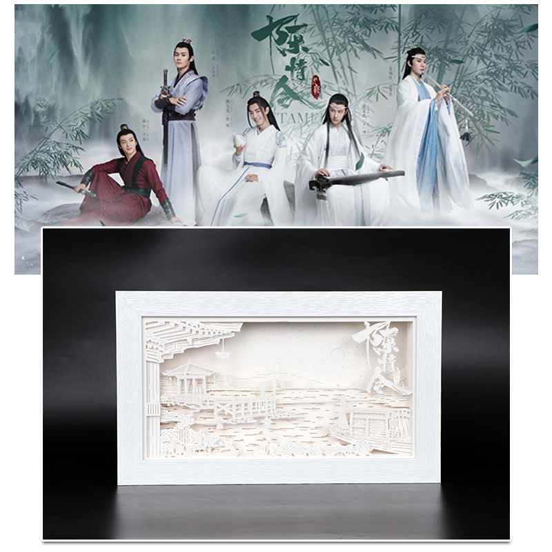 3d光影紙雕燈定（dìng）製