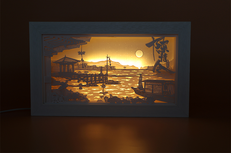 3d光影紙雕燈定製