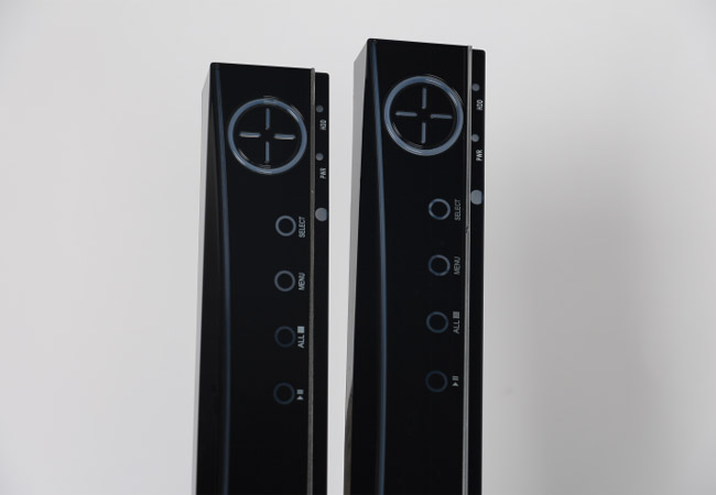 監控器前麵板激光打標