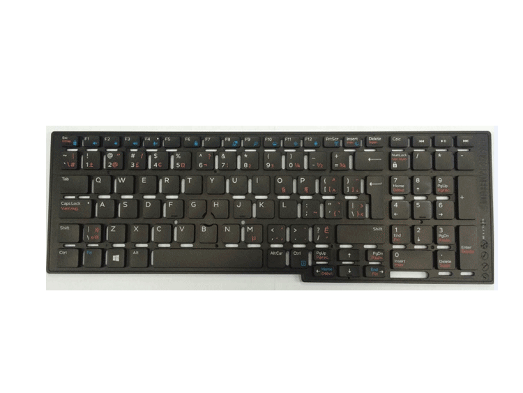 戴爾筆記本（běn）鍵盤激（jī）光鐳射