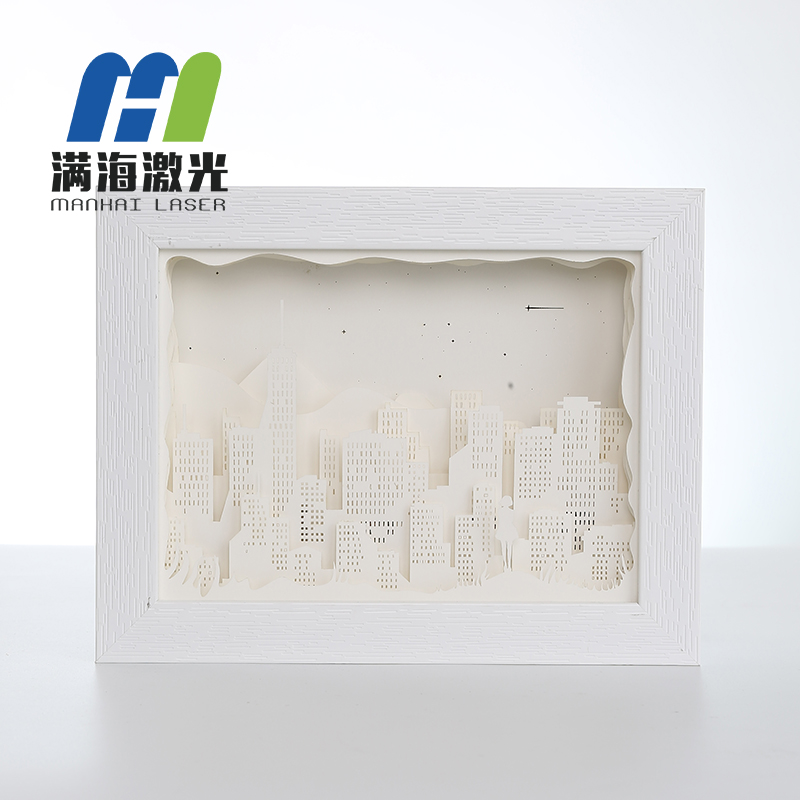 光影紙雕燈小夜燈diy手工材料包定製批發