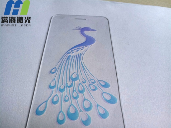 手機鋼化（huà）玻璃膜泛彩光學鍍激光鐳雕