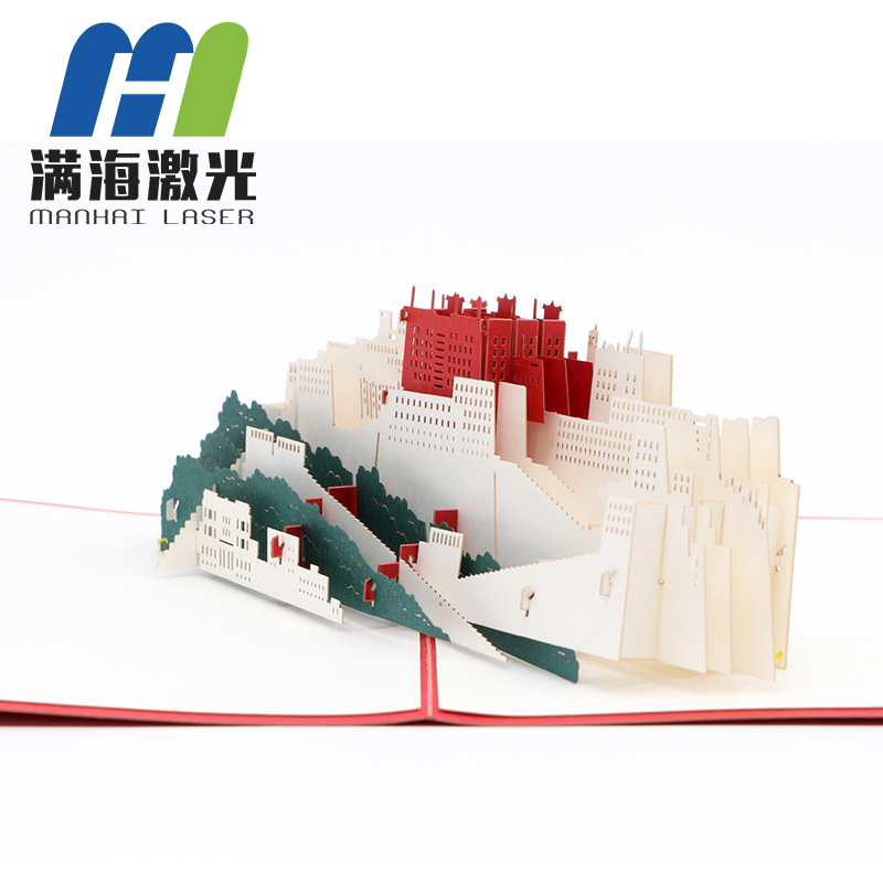 布（bù）達拉（lā）宮3d立體賀卡