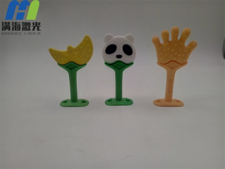 矽膠牙膠激光打標