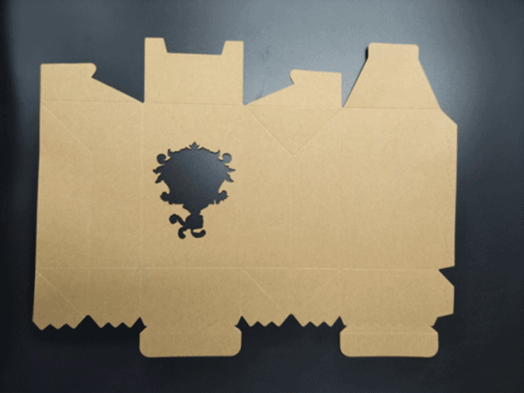 紙質糖果盒激光鏤空