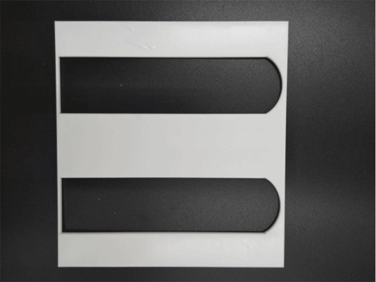 PVC塑膠板激光切割