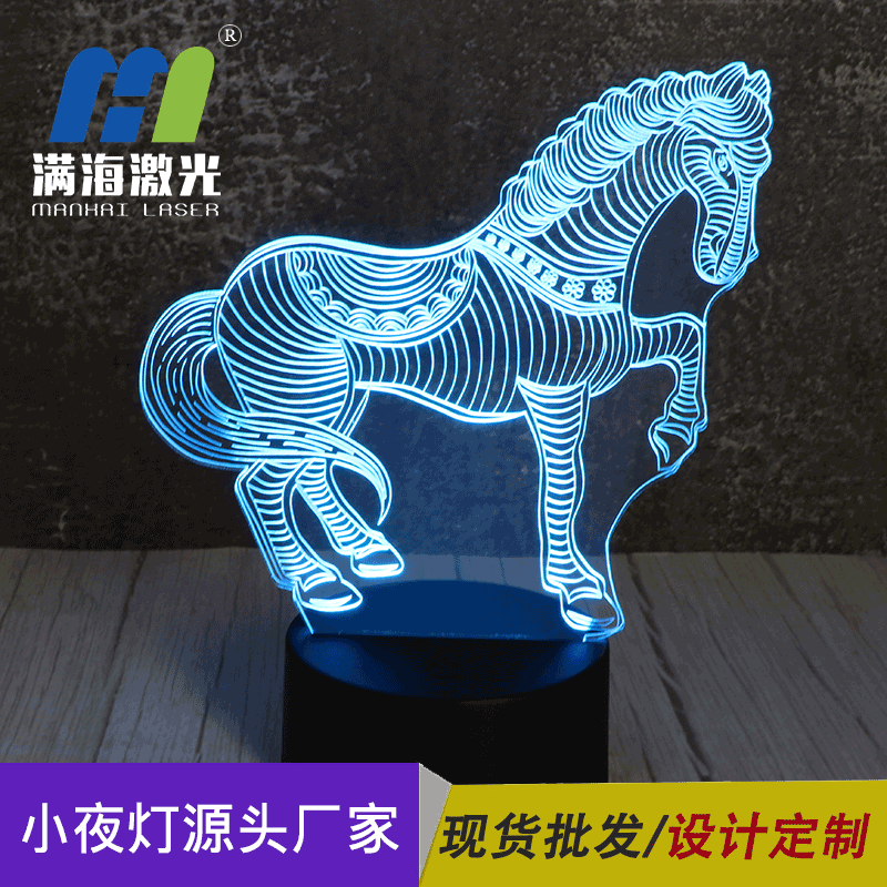 立（lì）體小夜燈