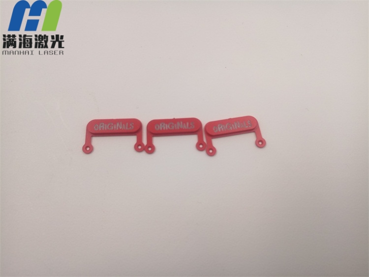 紅色噴油按鍵激光打標加工