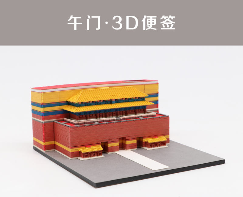 建築模型便簽紙