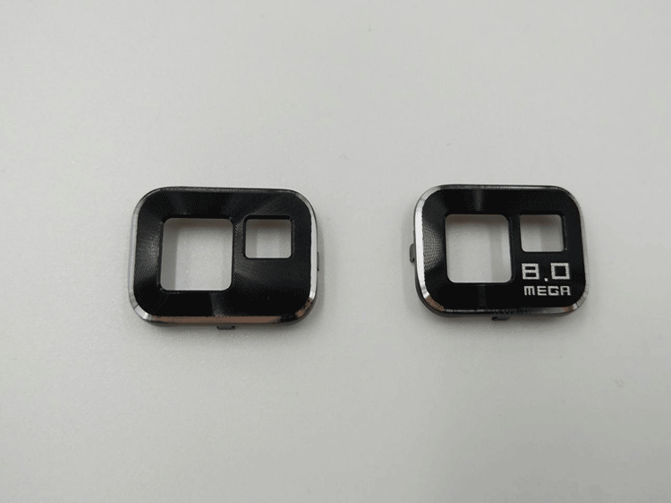 鋁合金（jīn）手機攝像（xiàng）環激光刻字