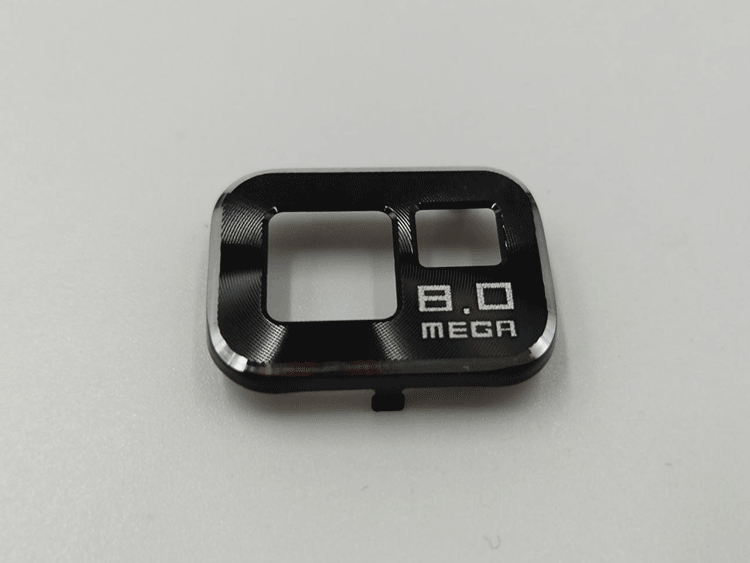 鋁合金手機攝像環激光刻字