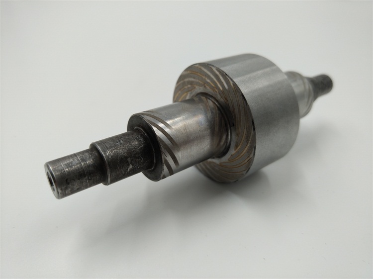 不鏽（xiù）鋼止推盤螺旋槽旋轉激光鐳雕