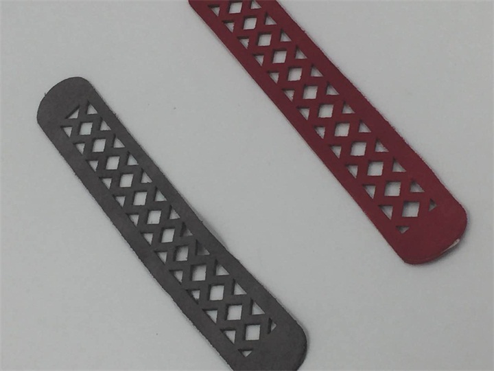 鞋麵皮革圖案激光切割