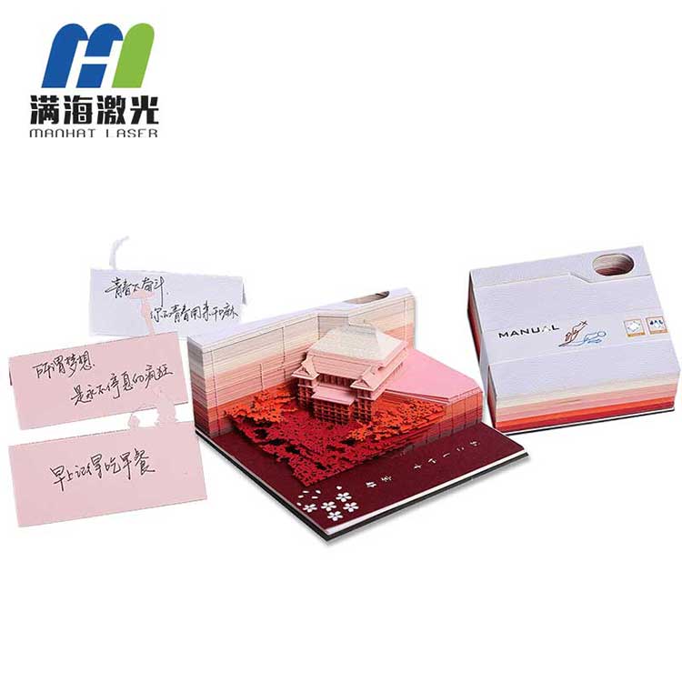 清水寺立體模（mó）型便（biàn）簽（qiān）定製創意便簽定製（zhì）廠家