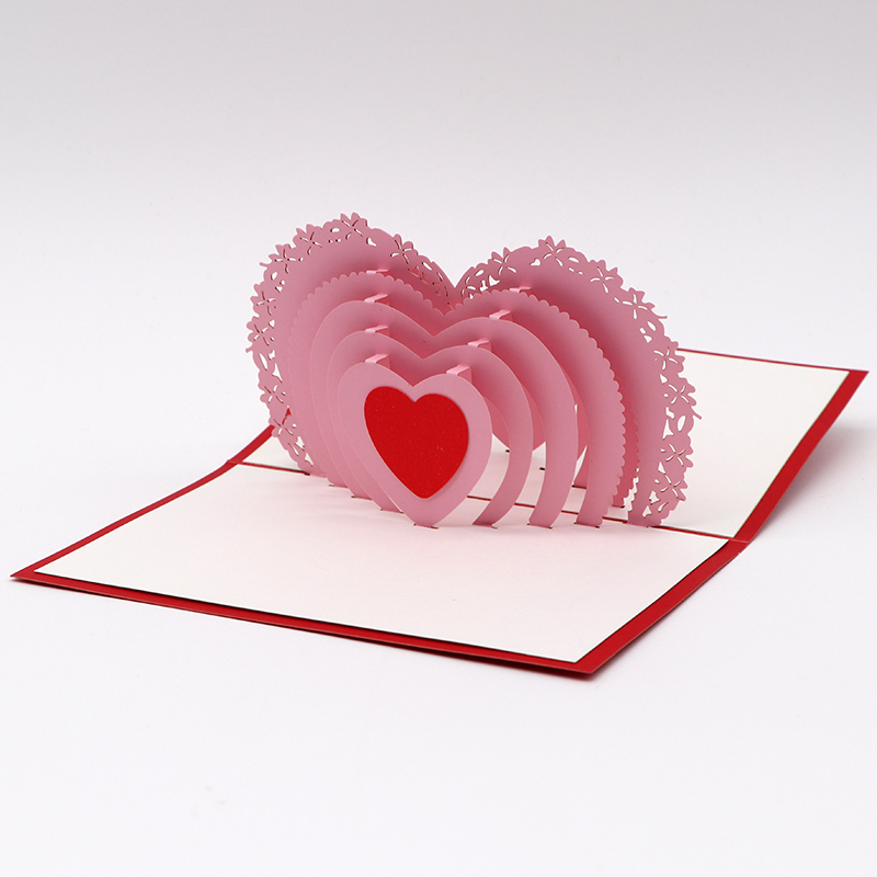 鏤空立體賀卡(kǎ) 鏤空(kōng)立體(tǐ)賀卡