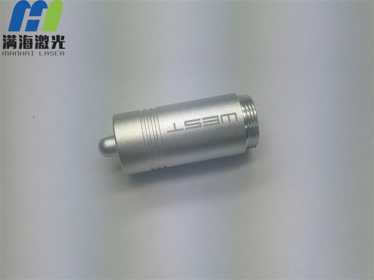 金屬鋁合金手電筒外殼高精度激光打標