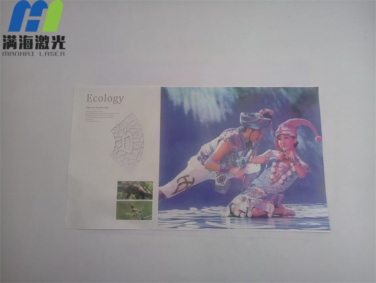 紙（zhǐ）製宣傳冊卡紙激光（guāng）切割加工