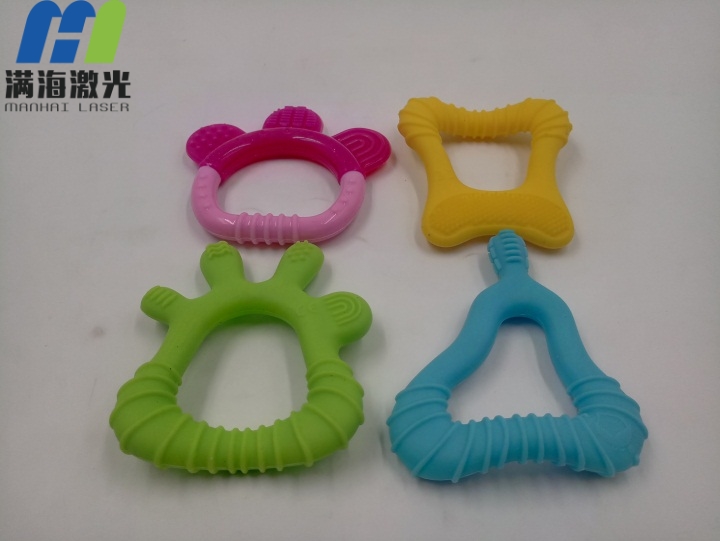 矽膠嬰兒磨牙棒激光打標加工