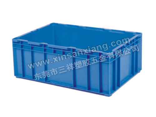 HP-6D物流箱<br>外(mm)650×435×260<br>內(mm)605×390×240