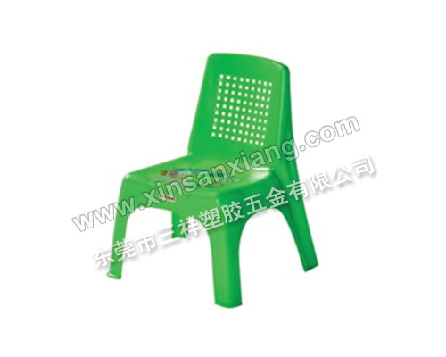 全塑1號（hào）靠背椅<br> 凳麵(mm)：415×390×625 <br>高度(mm)：330