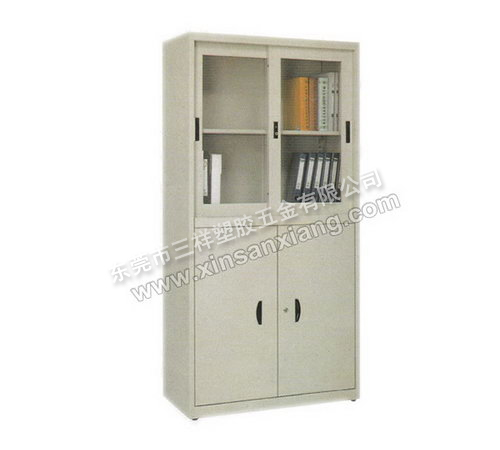 上玻（bō）下掩門櫃<br> 型號：TG-028<br>規（guī）格(mm)：1800H×900W×400D